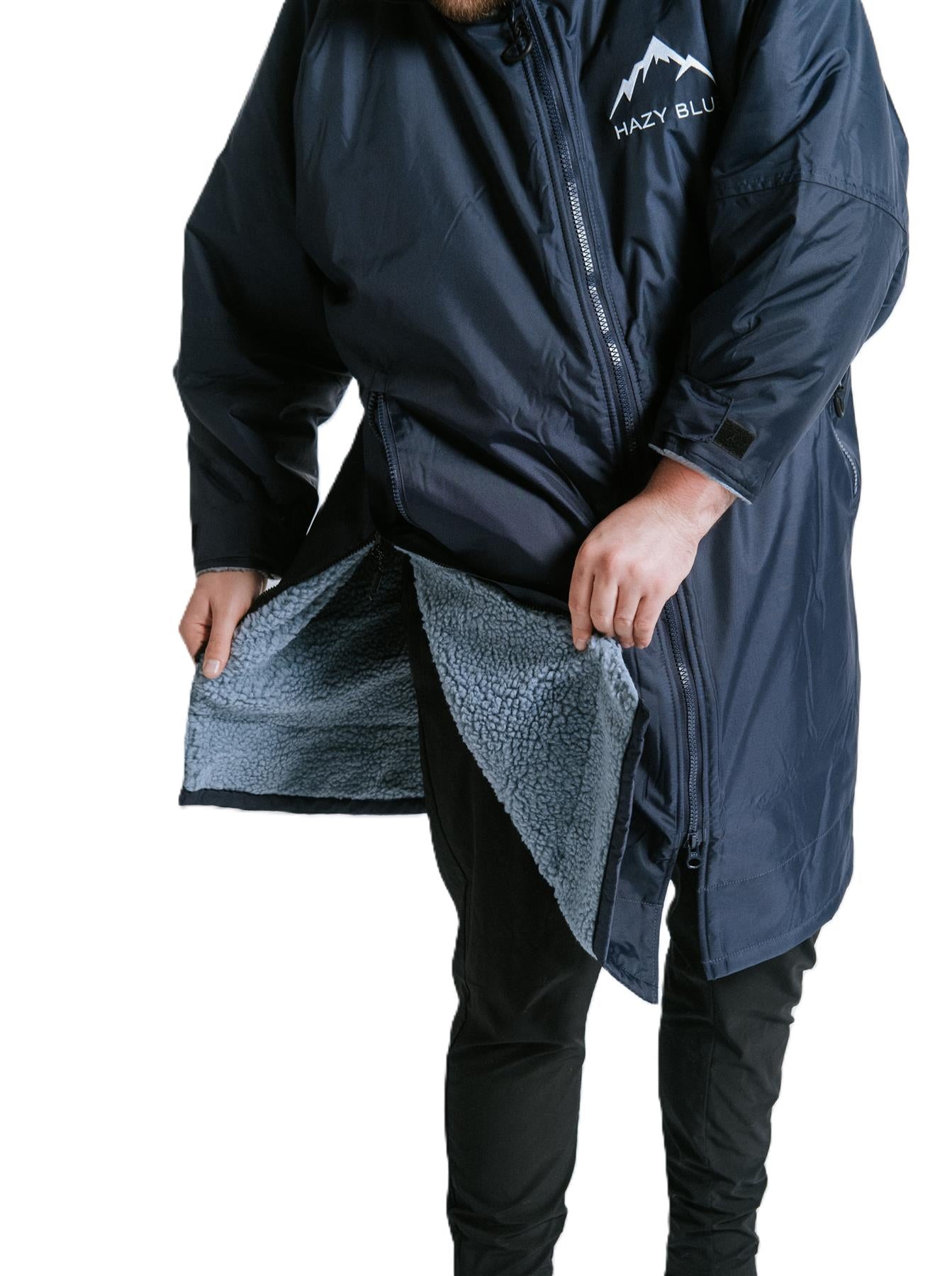 Hazy Blue Waterproof Kids All Weather Changing Dry Robe - Truro - Just $59.99! Shop now at Warwickshire Clothing. Free Dellivery.