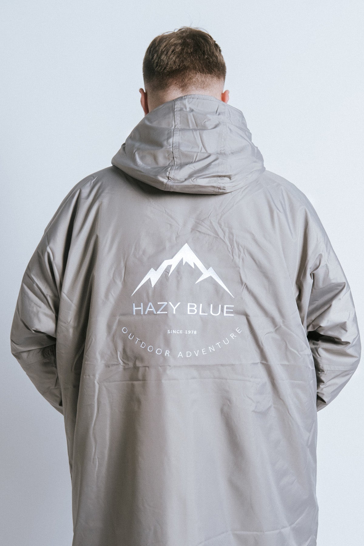 Hazy Blue Waterproof Adults All Weather Changing Robe - Just $79.99! Shop now at Warwickshire Clothing. Free Dellivery.