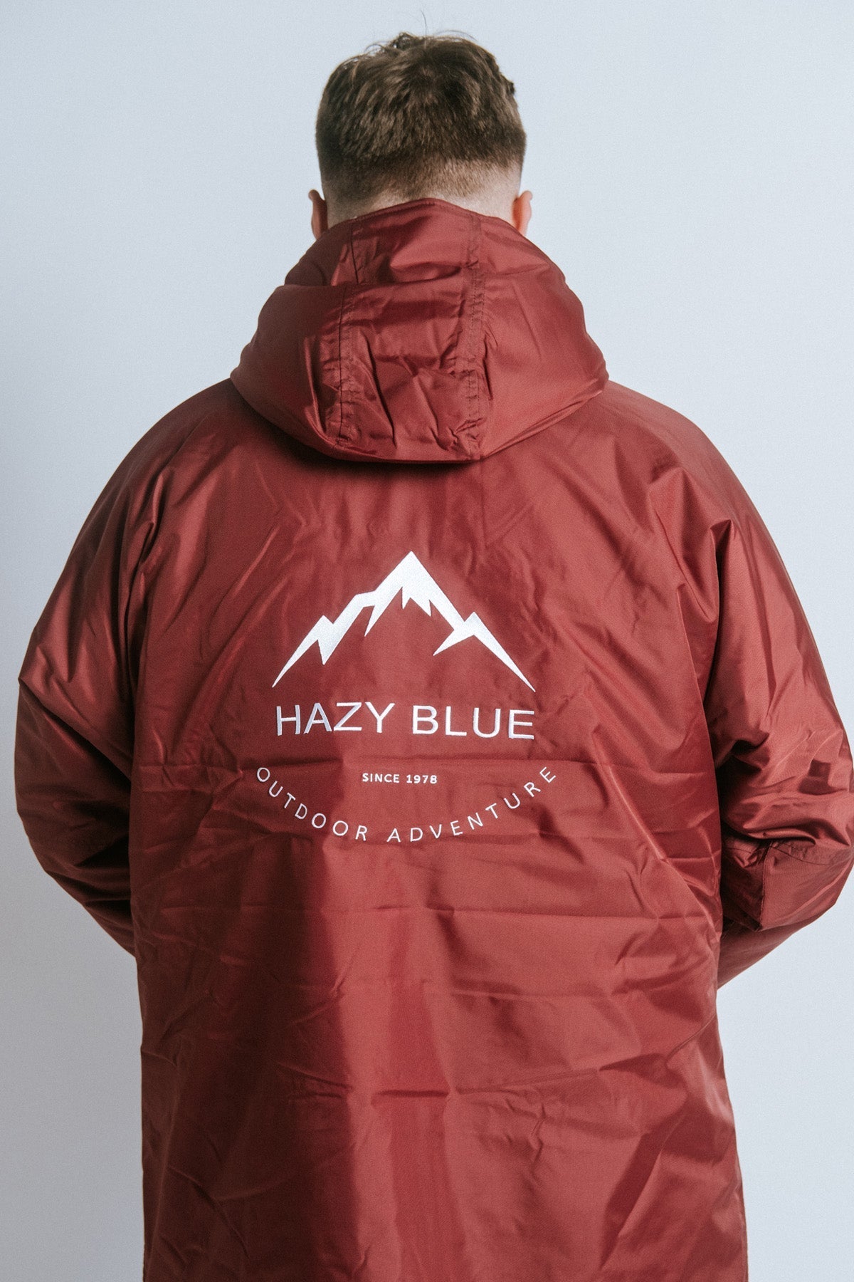 Hazy Blue Waterproof Adults All Weather Changing Robe - Just $79.99! Shop now at Warwickshire Clothing. Free Dellivery.