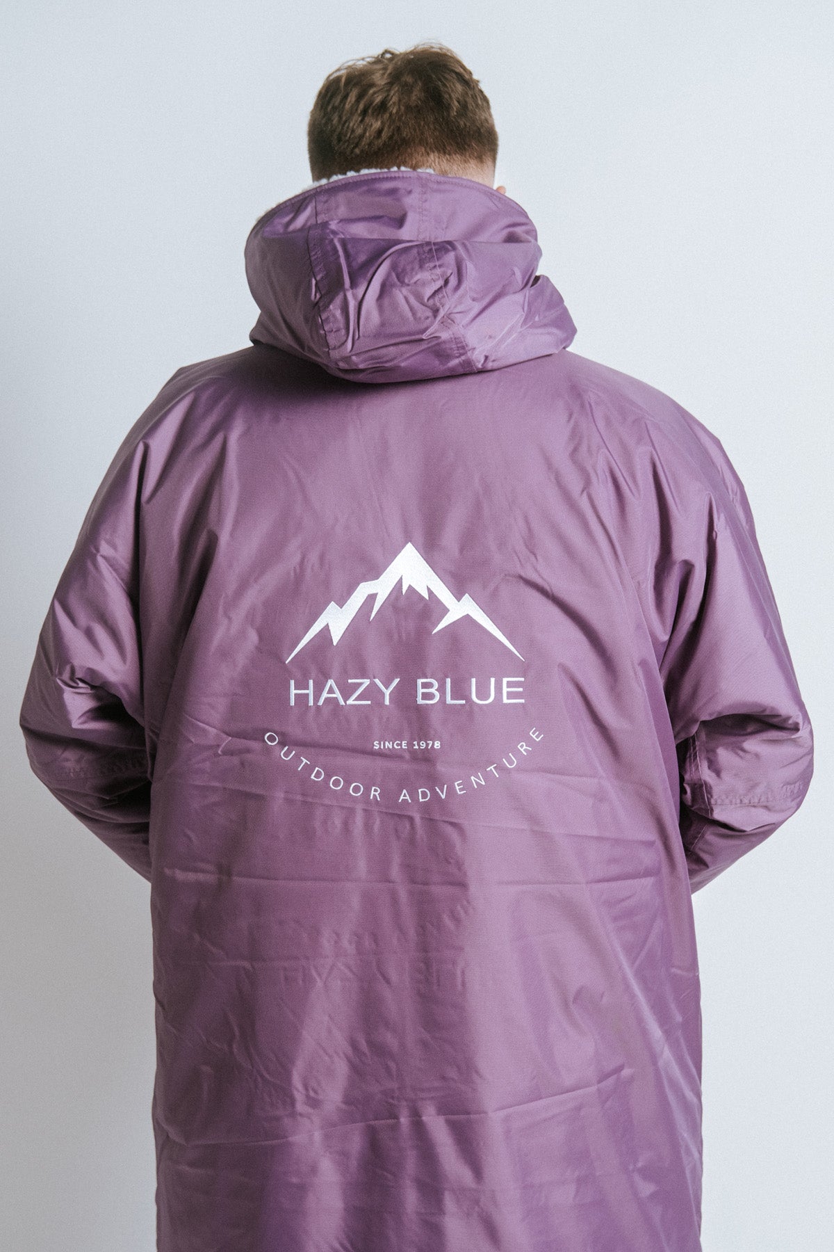 Hazy Blue Waterproof Adults All Weather Changing Robe - Just $79.99! Shop now at Warwickshire Clothing. Free Dellivery.