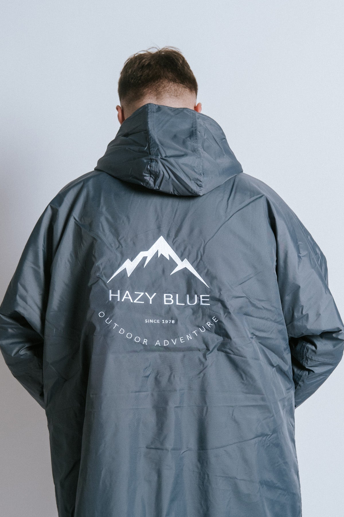 Hazy Blue Waterproof Adults All Weather Changing Robe - Just $79.99! Shop now at Warwickshire Clothing. Free Dellivery.