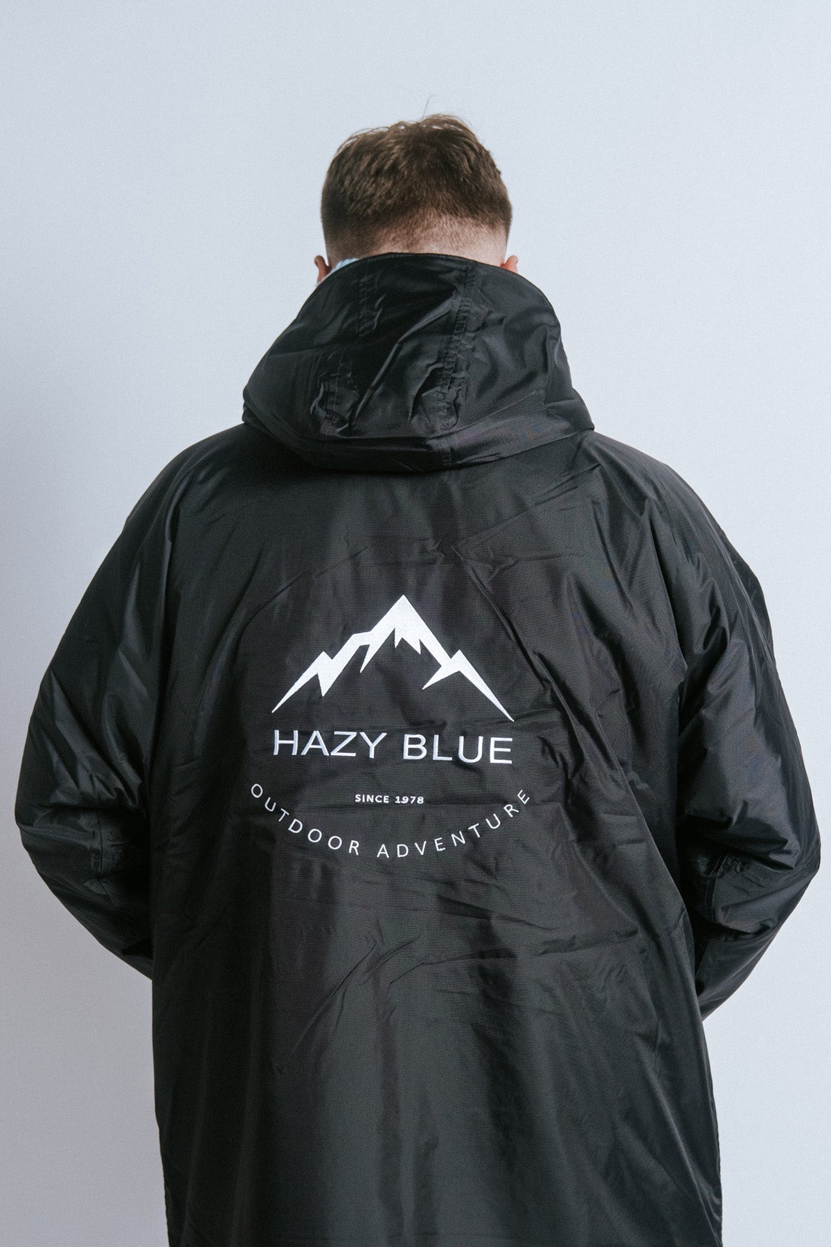 Hazy Blue Waterproof Adults All Weather Changing Robe - Just $79.99! Shop now at Warwickshire Clothing. Free Dellivery.