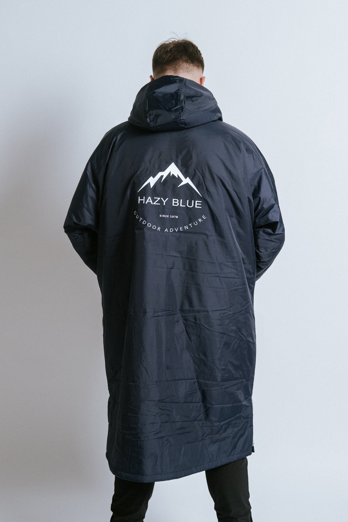 Hazy Blue Waterproof Adults All Weather Changing Robe - Just $79.99! Shop now at Warwickshire Clothing. Free Dellivery.