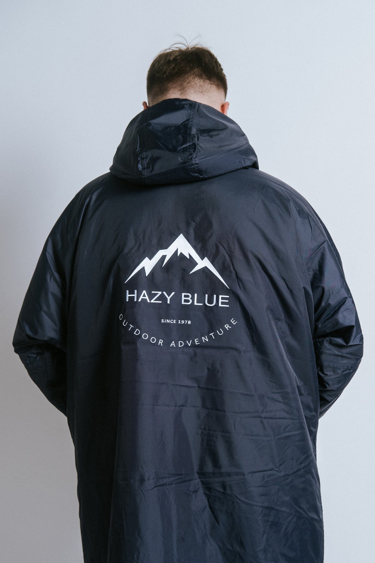 Hazy Blue Waterproof Adults All Weather Changing Robe - Just $79.99! Shop now at Warwickshire Clothing. Free Dellivery.