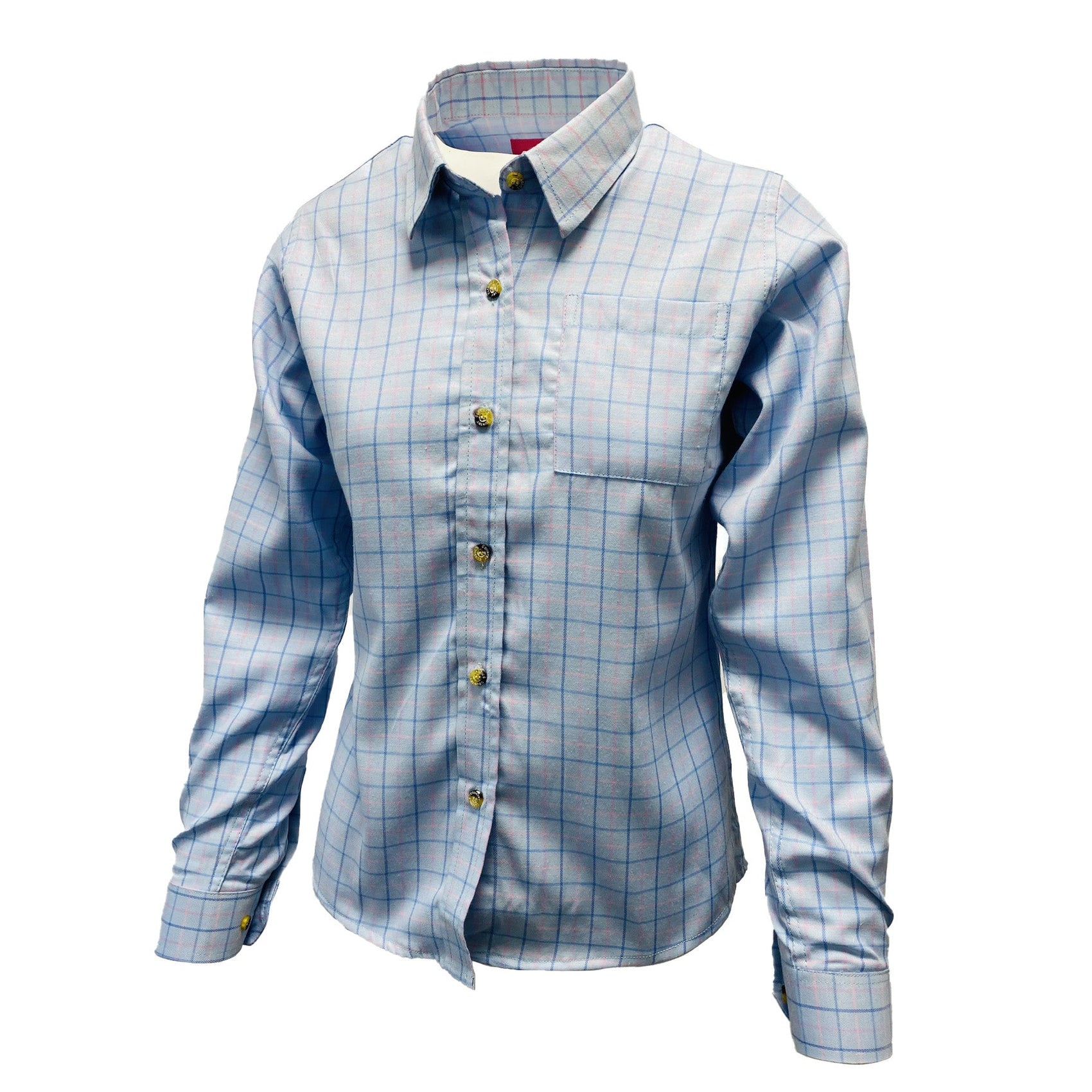 Country Classics Womens Long Sleeve Check Shirt - Dawn - Just $17.99! Shop now at Warwickshire Clothing. Free Dellivery.