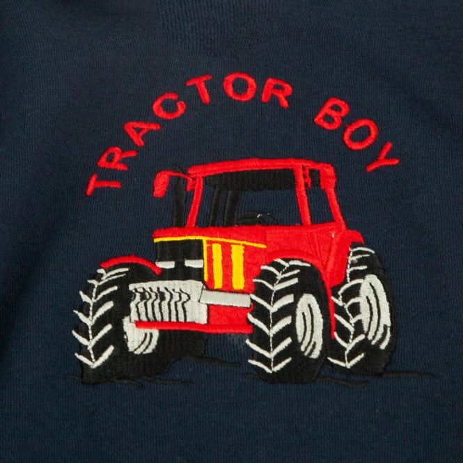 Hazy Blue Childrens Tractor Boy Hoodies - Premium clothing from Hazy Blue - Just $12.99! Shop now at Warwickshire Clothing