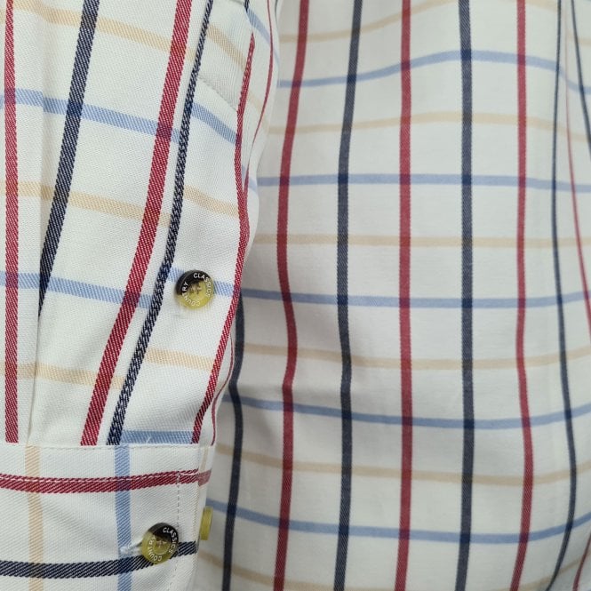 Country Classics Mens Long Sleeve Check Shirt - Redcar Red - Just $18.99! Shop now at Warwickshire Clothing. Free Dellivery.