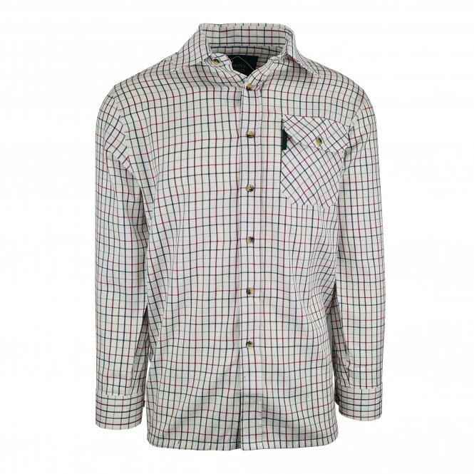 Country Classics Mens Long Sleeve Check Shirt - Beaver Red - Just $18.99! Shop now at Warwickshire Clothing. Free Dellivery.