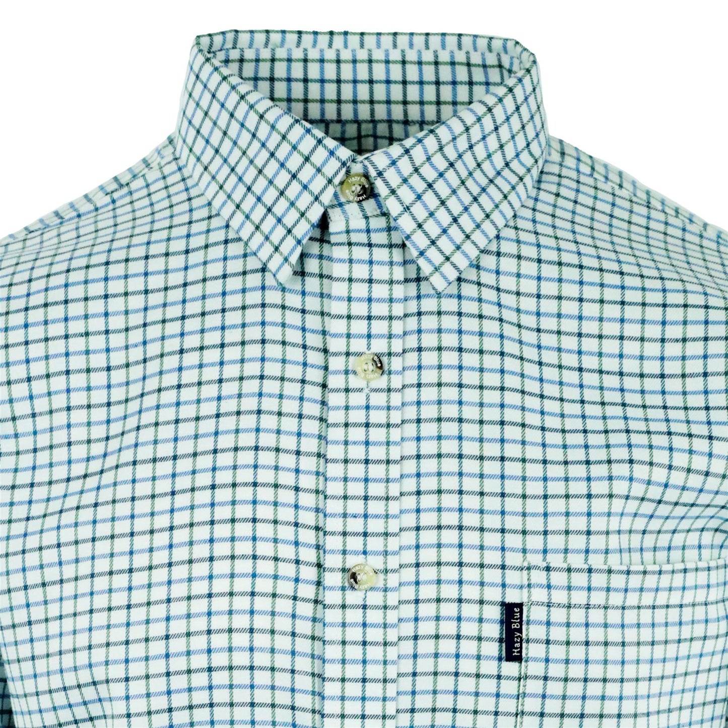 Champion Mens Long Sleeve Check Shirt - Highclere - Premium clothing from Hazy Blue - Just $17.99! Shop now at Warwickshire Clothing