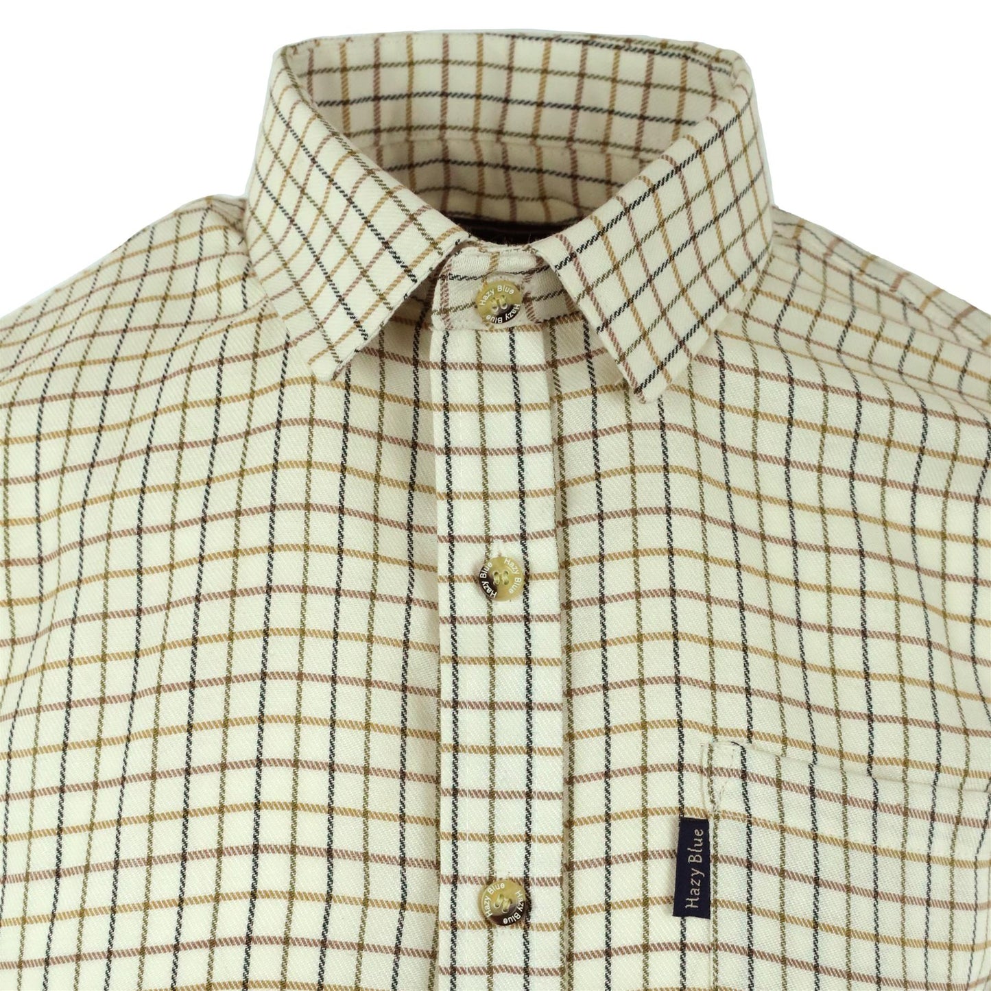 Champion Mens Long Sleeve Check Shirt - Highclere - Premium clothing from Hazy Blue - Just $17.99! Shop now at Warwickshire Clothing