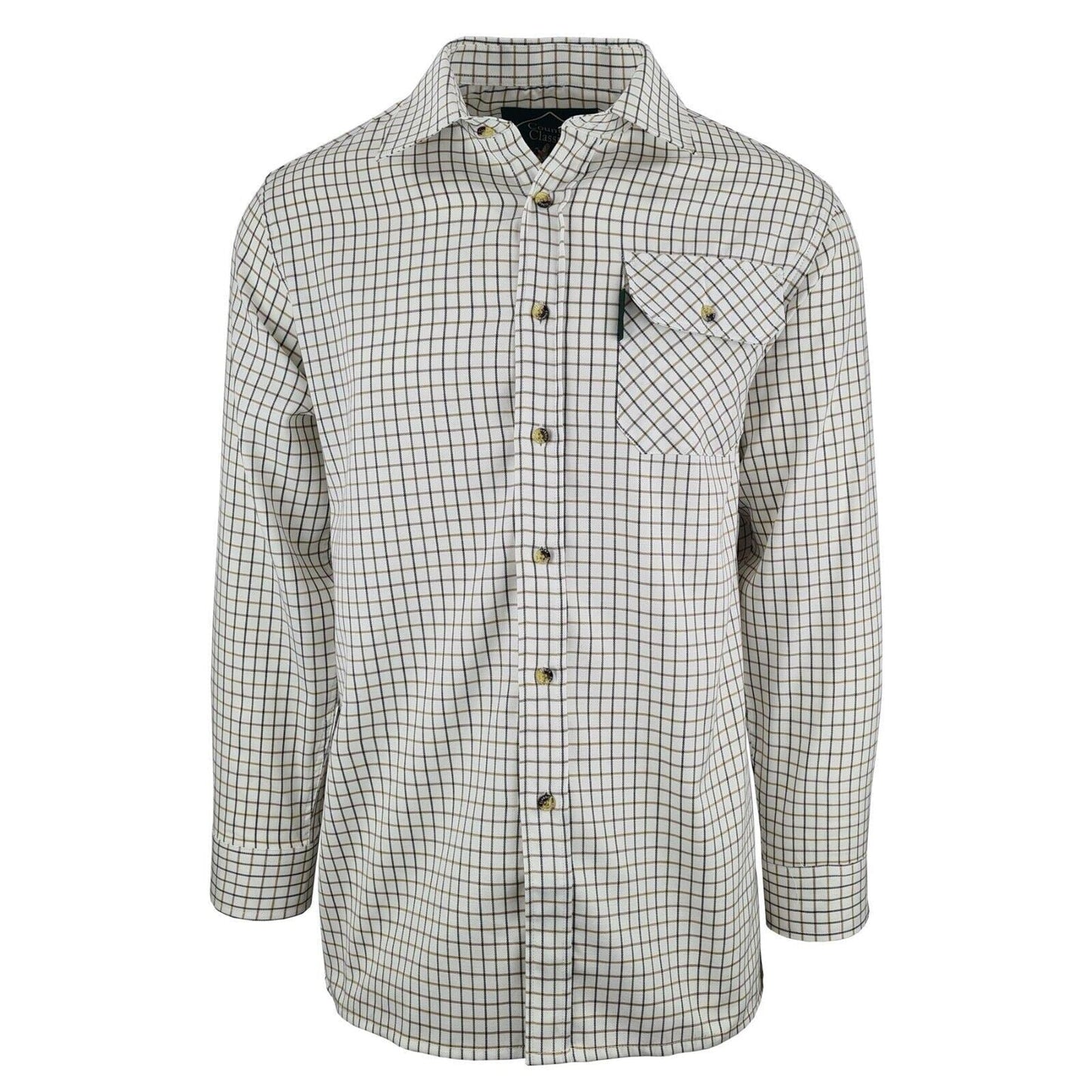Champion Mens Long Sleeve Check Shirt - Highclere - Premium clothing from Hazy Blue - Just $17.99! Shop now at Warwickshire Clothing