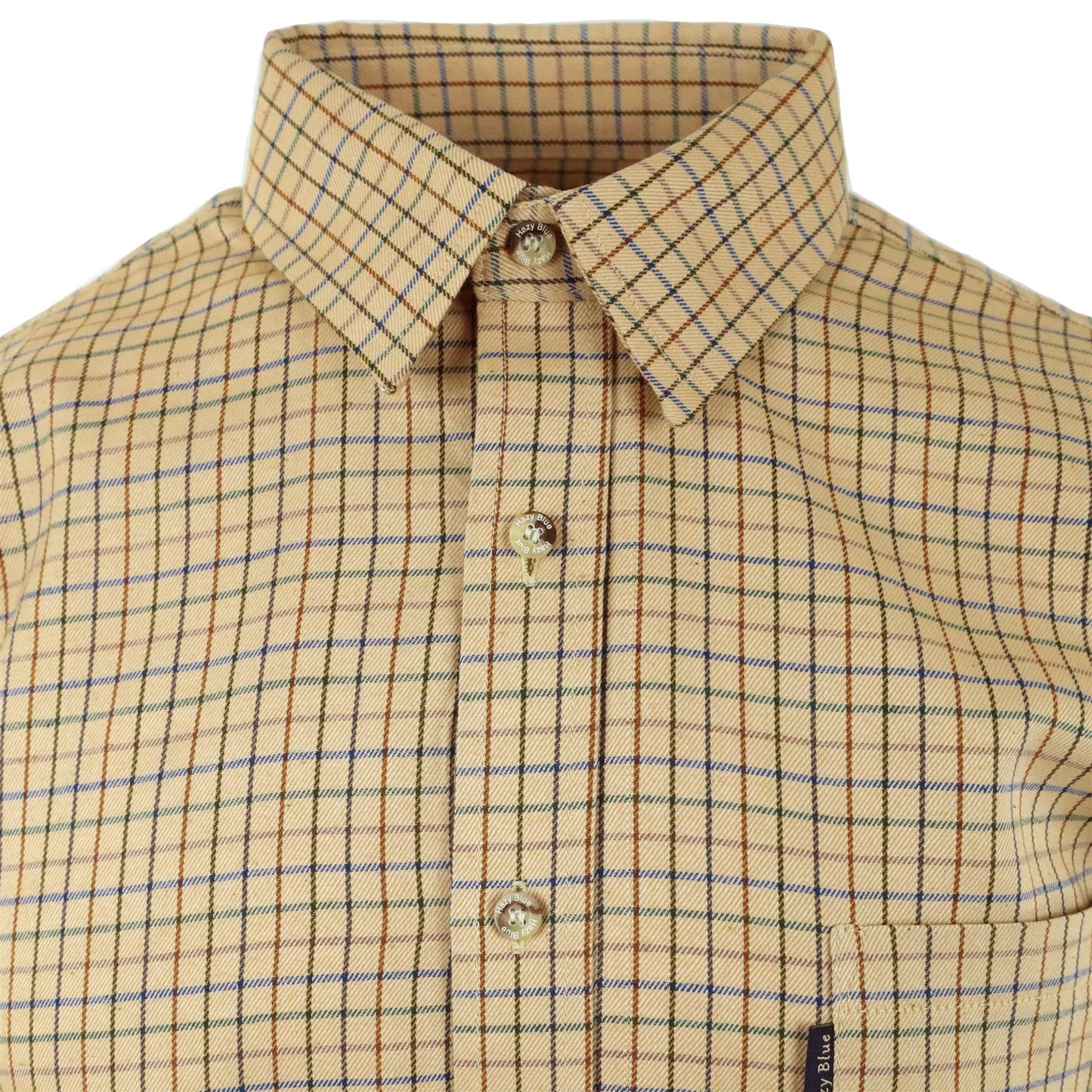 Champion Mens Long Sleeve Check Shirt - Highclere - Premium clothing from Hazy Blue - Just $17.99! Shop now at Warwickshire Clothing