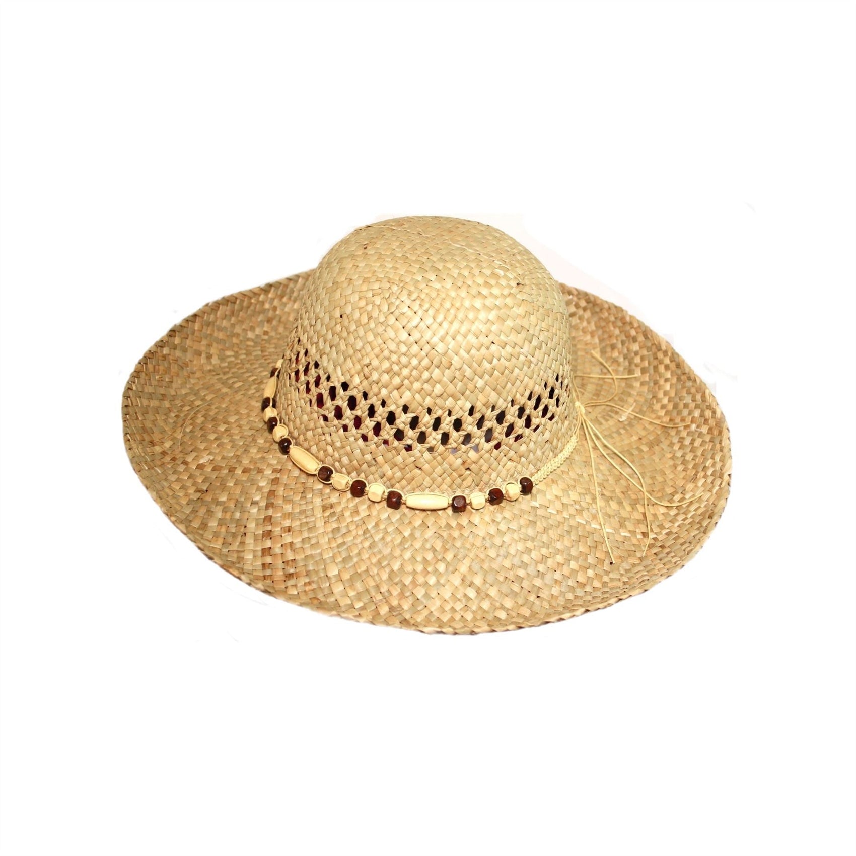 Hazy Blue STRAW SUMMER HAT Womens Hat