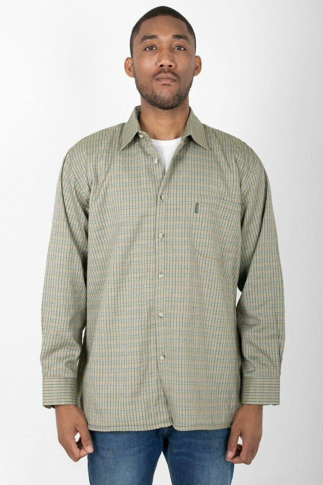 Champion Mens Long Sleeve Check Shirt - Highclere - Premium clothing from Hazy Blue - Just $17.99! Shop now at Warwickshire Clothing