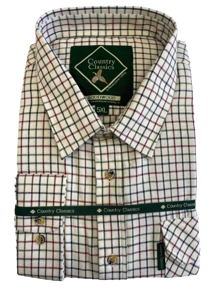 Country Classics Mens Long Sleeve Check Shirt - Goodwood
