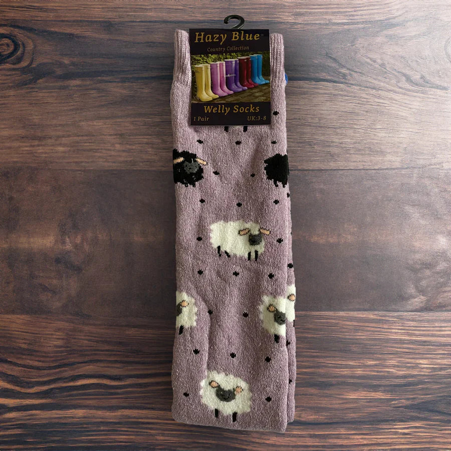 Hazy Blue Welly Socks (Sizes 3-8) - Premium clothing from Hazy Blue - Just $5.49! Shop now at Warwickshire Clothing