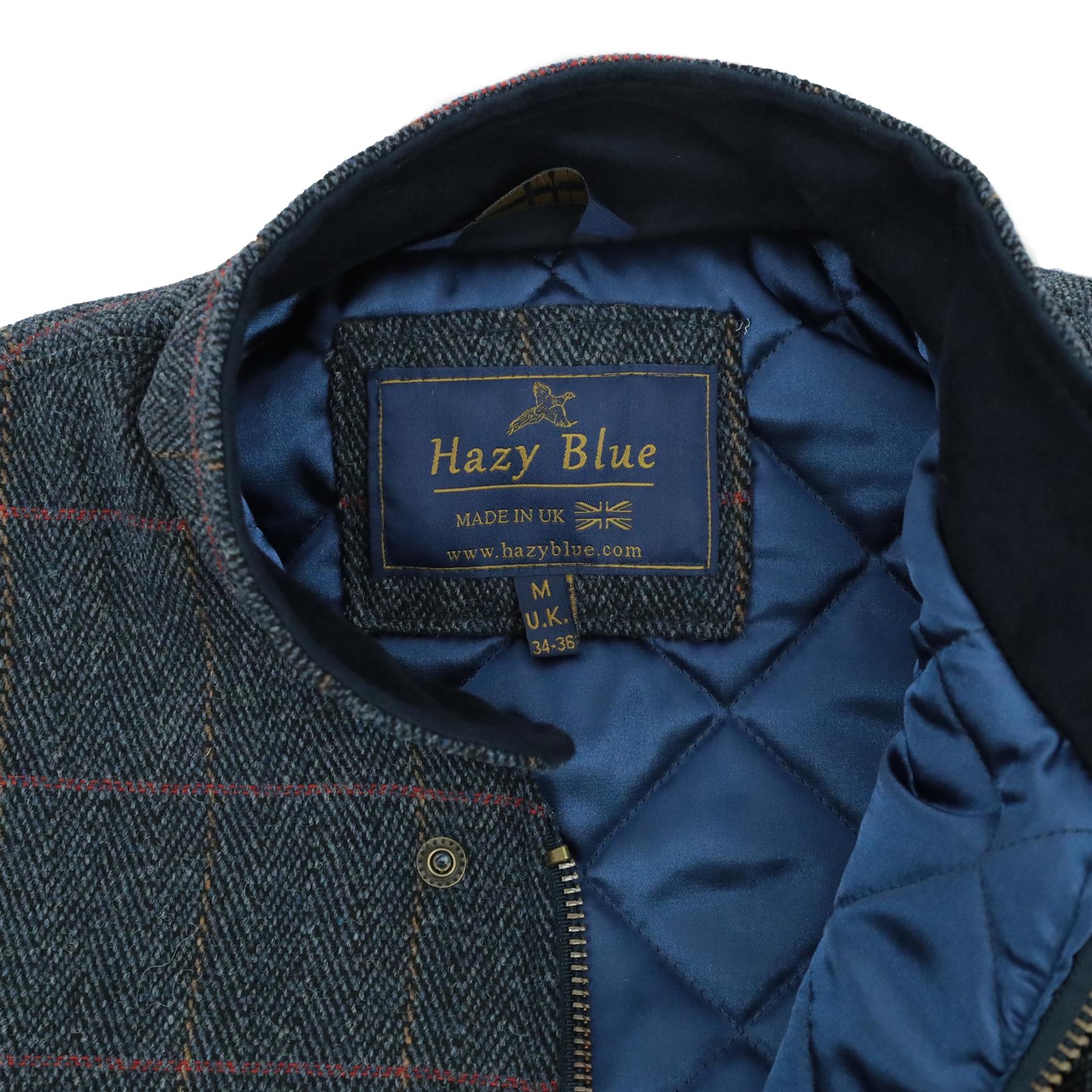 Hazy Blue Tweed Mens Bodywarmer Waistcoat - Premium clothing from Hazy Blue - Just $69.99! Shop now at Warwickshire Clothing
