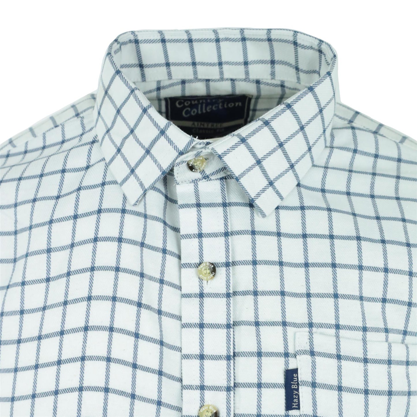 Champion Mens Long Sleeve Check Shirt - Highclere - Premium clothing from Hazy Blue - Just $17.99! Shop now at Warwickshire Clothing