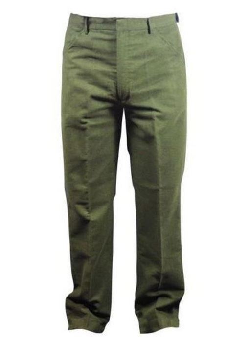 Hazy Blue Cotton Moleskin Heavy Weight Trousers
