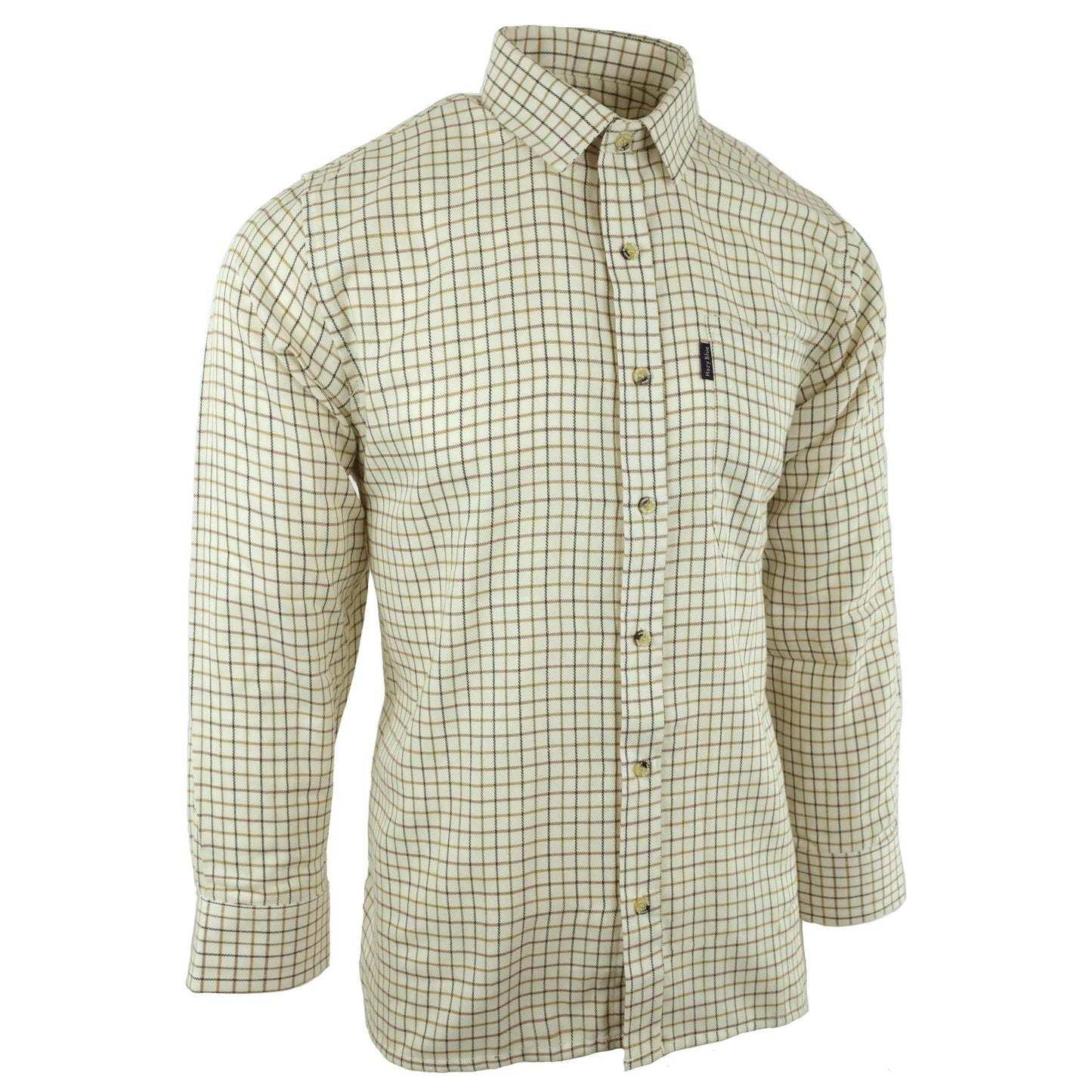 Champion Mens Long Sleeve Check Shirt - Highclere - Premium clothing from Hazy Blue - Just $17.99! Shop now at Warwickshire Clothing