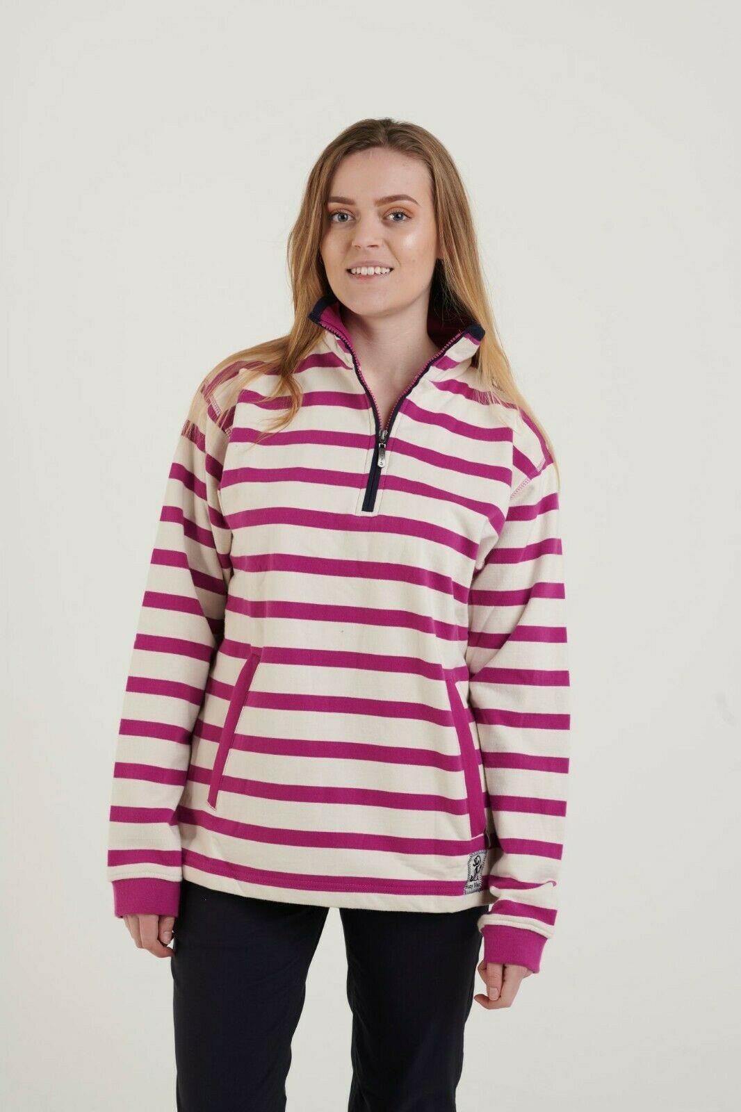 Hazy Blue Womens Pullover Sweatshirts - Amber
