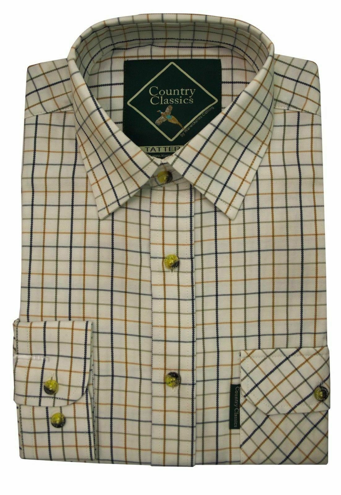 Champion Mens Long Sleeve Check Shirt - Highclere - Premium clothing from Hazy Blue - Just $17.99! Shop now at Warwickshire Clothing