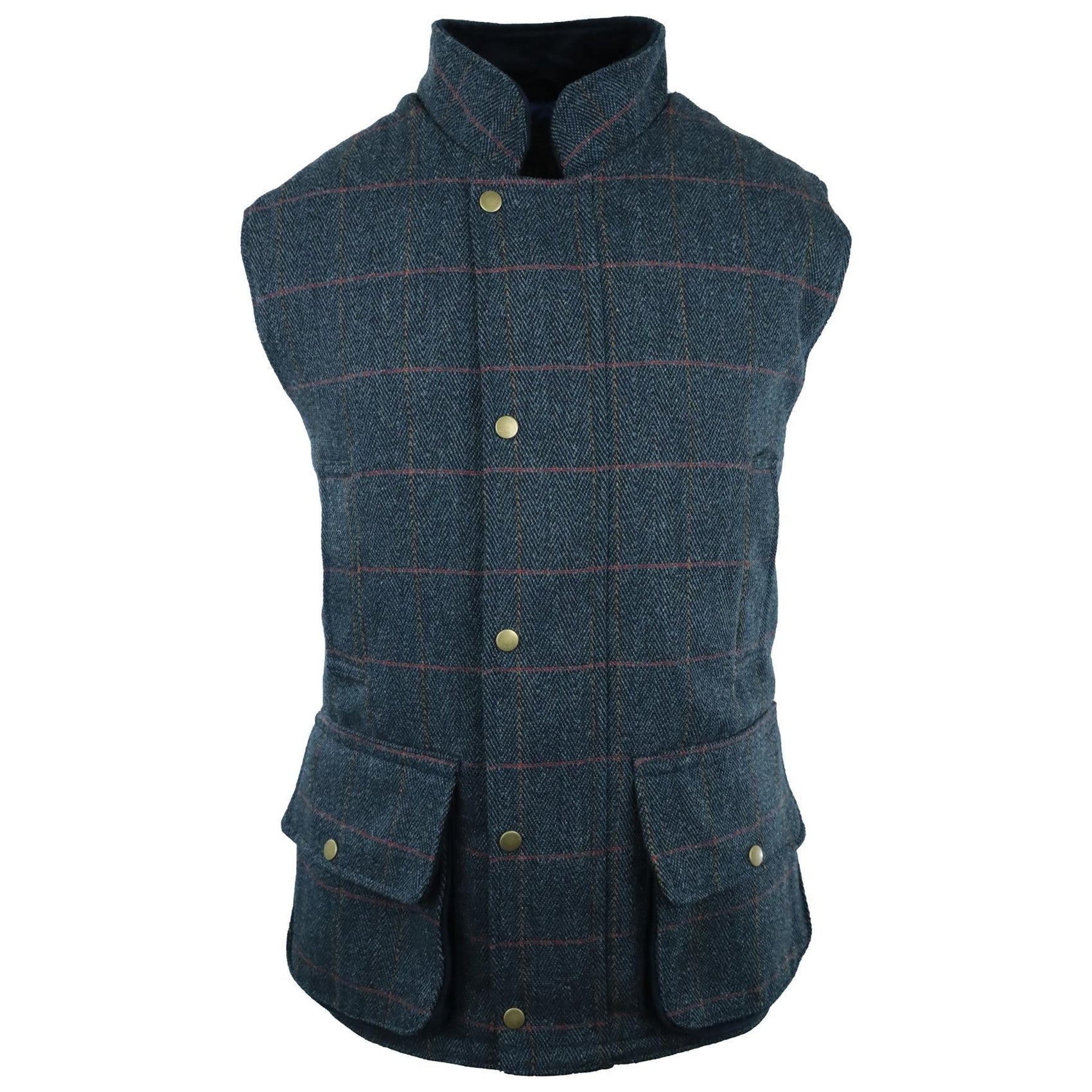 Hazy Blue Tweed Mens Bodywarmer Waistcoat - Premium clothing from Hazy Blue - Just $69.99! Shop now at Warwickshire Clothing