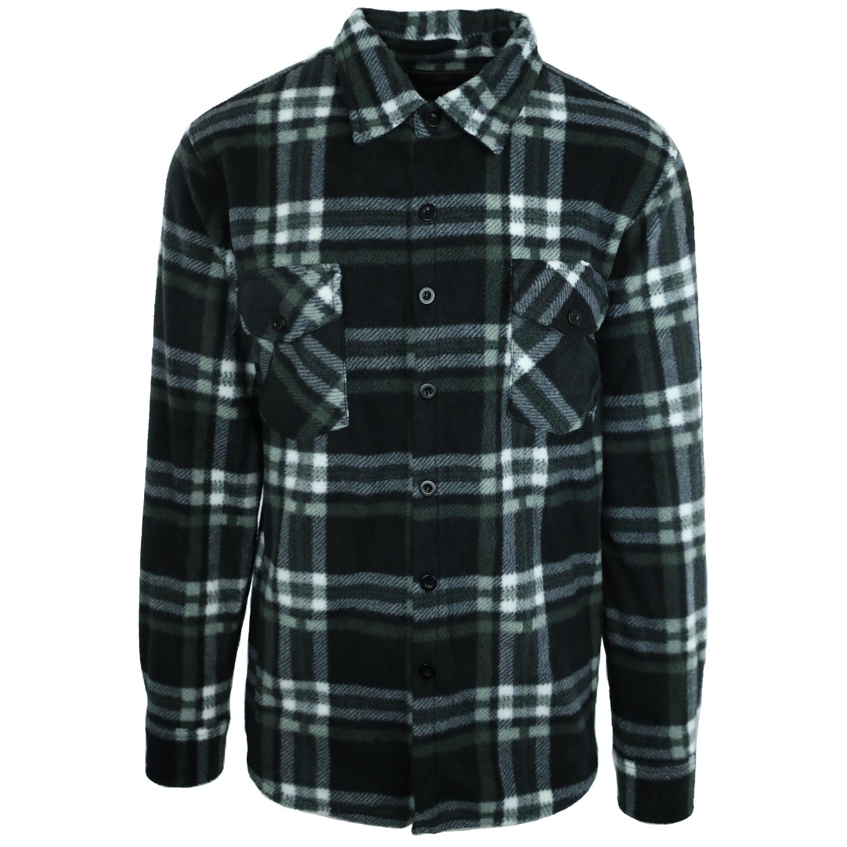 Hazy Blue Trent Men’s Checked Fleece shirt - Premium clothing from Hazy Blue - Just $12.99! Shop now at Warwickshire Clothing