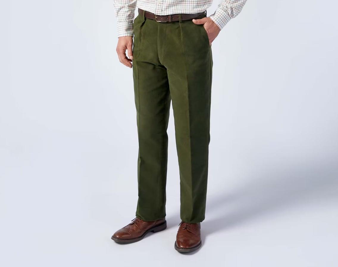 Hazy Blue Mens Moleskin Heavy Weight Stretch Trousers - Premium clothing from Hazy Blue - Just $37.99! Shop now at Warwickshire Clothing