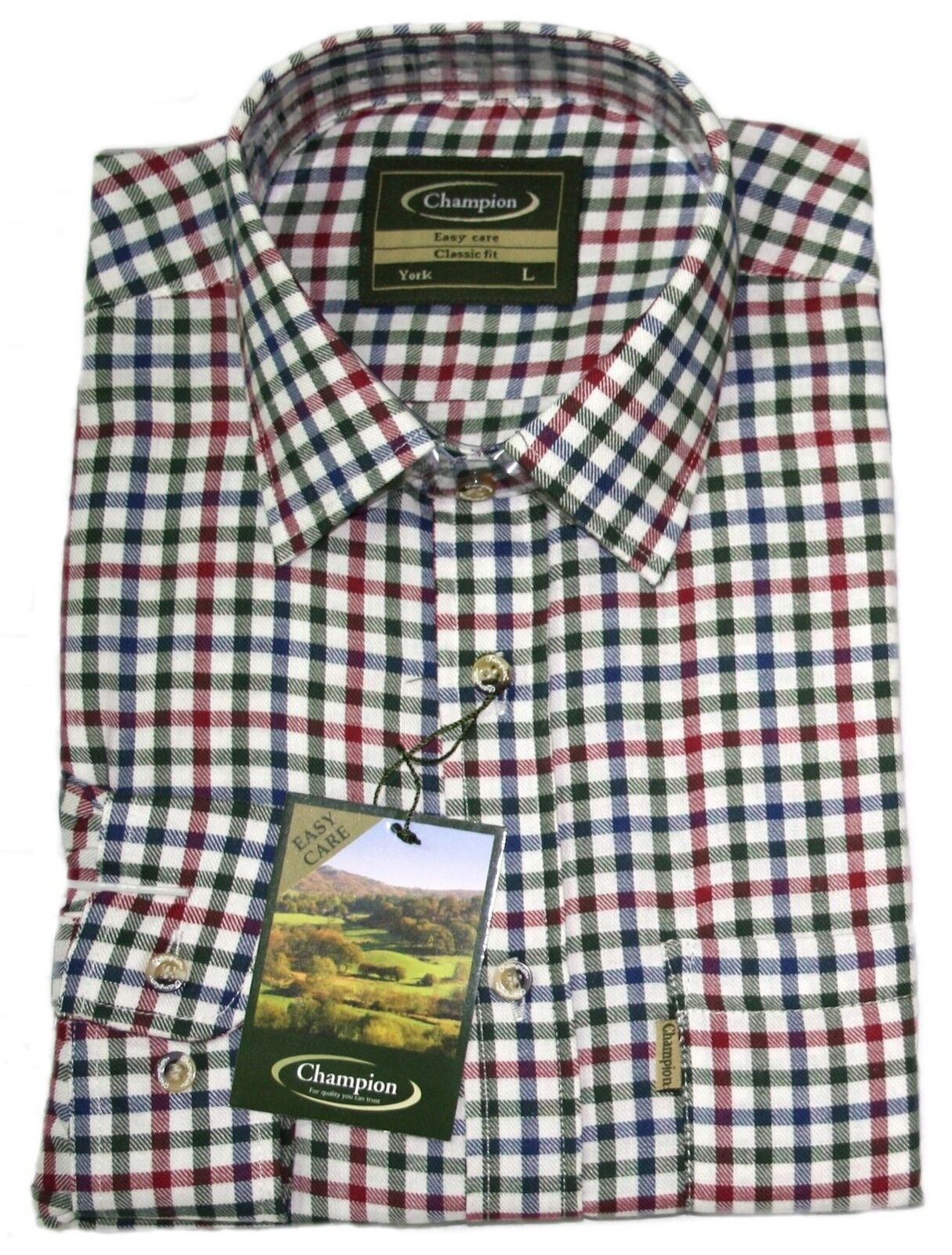 Champion Mens Shirt Highclere - Premium clothing from Hazy Blue - Just $17.99! Shop now at Warwickshire Clothing