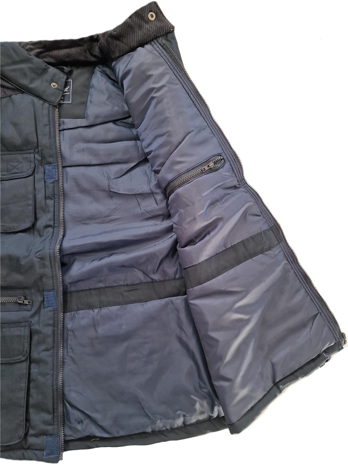 Hazy Blue Mens multi pocket Body Warmer Stalker heavy duty padded gilet - Premium clothing from Hazy Blue - Just $24.99! Shop now at Warwickshire Clothing