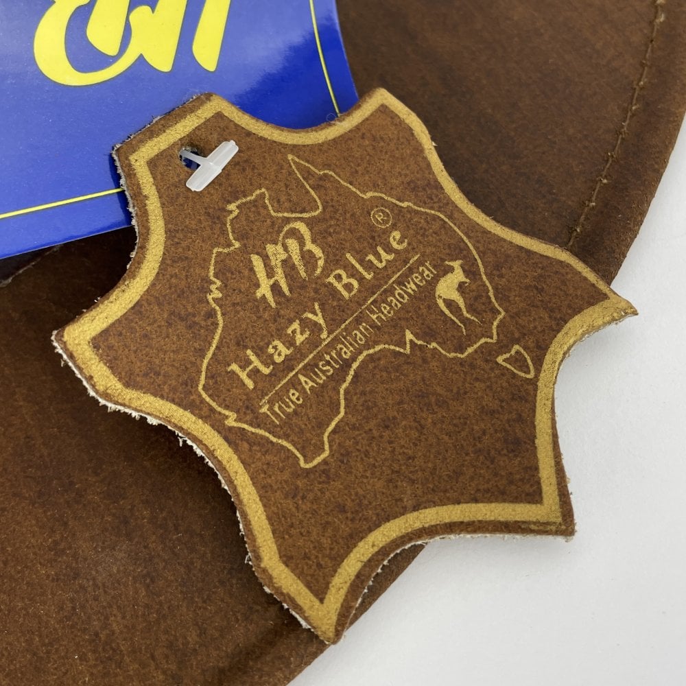 Australian Style Adelaide Waterproof Leather Hat Brown - Premium clothing from Hazy Blue - Just $20.99! Shop now at Warwickshire Clothing