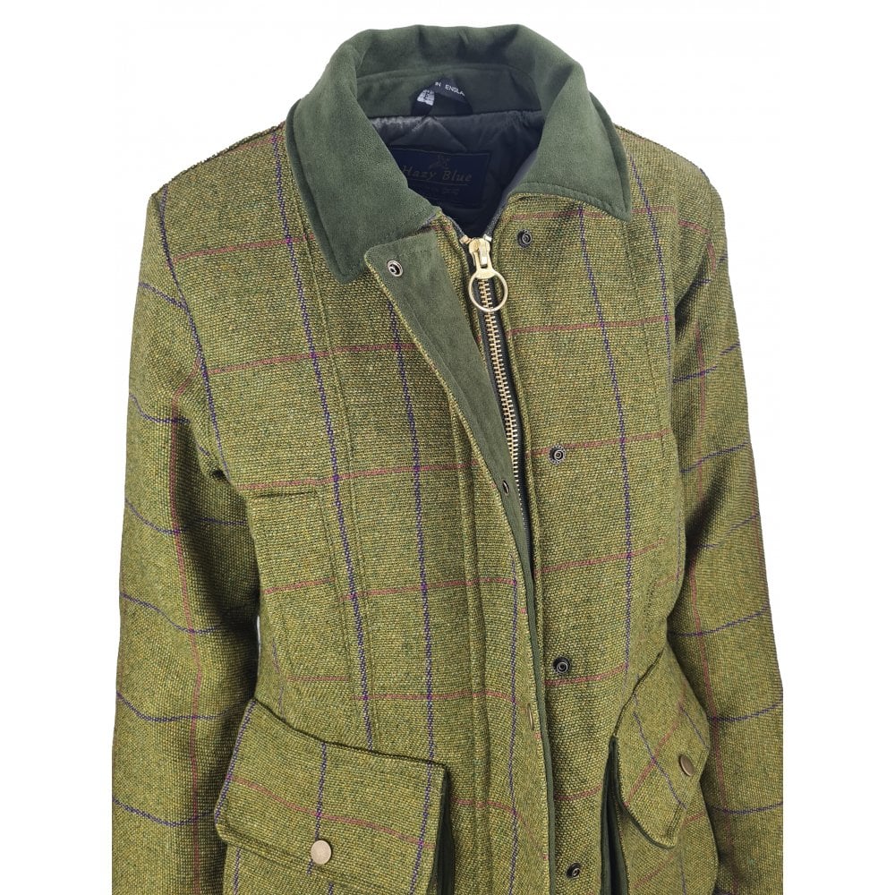 Hazy Blue Ladies Tweed Jacket - Premium clothing from Hazy Blue - Just $84.99! Shop now at Warwickshire Clothing