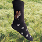 Hazy Blue Womens Dog Socks Bamboo Blend Size 4 to 8 - Just $3.99! Shop now at Warwickshire Clothing. Free Dellivery.