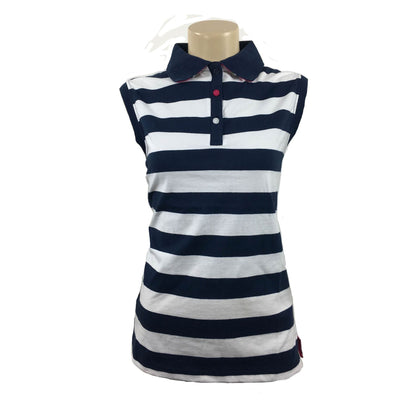 Hazy Blue Womens Sleeveless Polo Shirt - Minnie - Premium clothing from Hazy Blue - Just $14.99! Shop now at Warwickshire Clothing