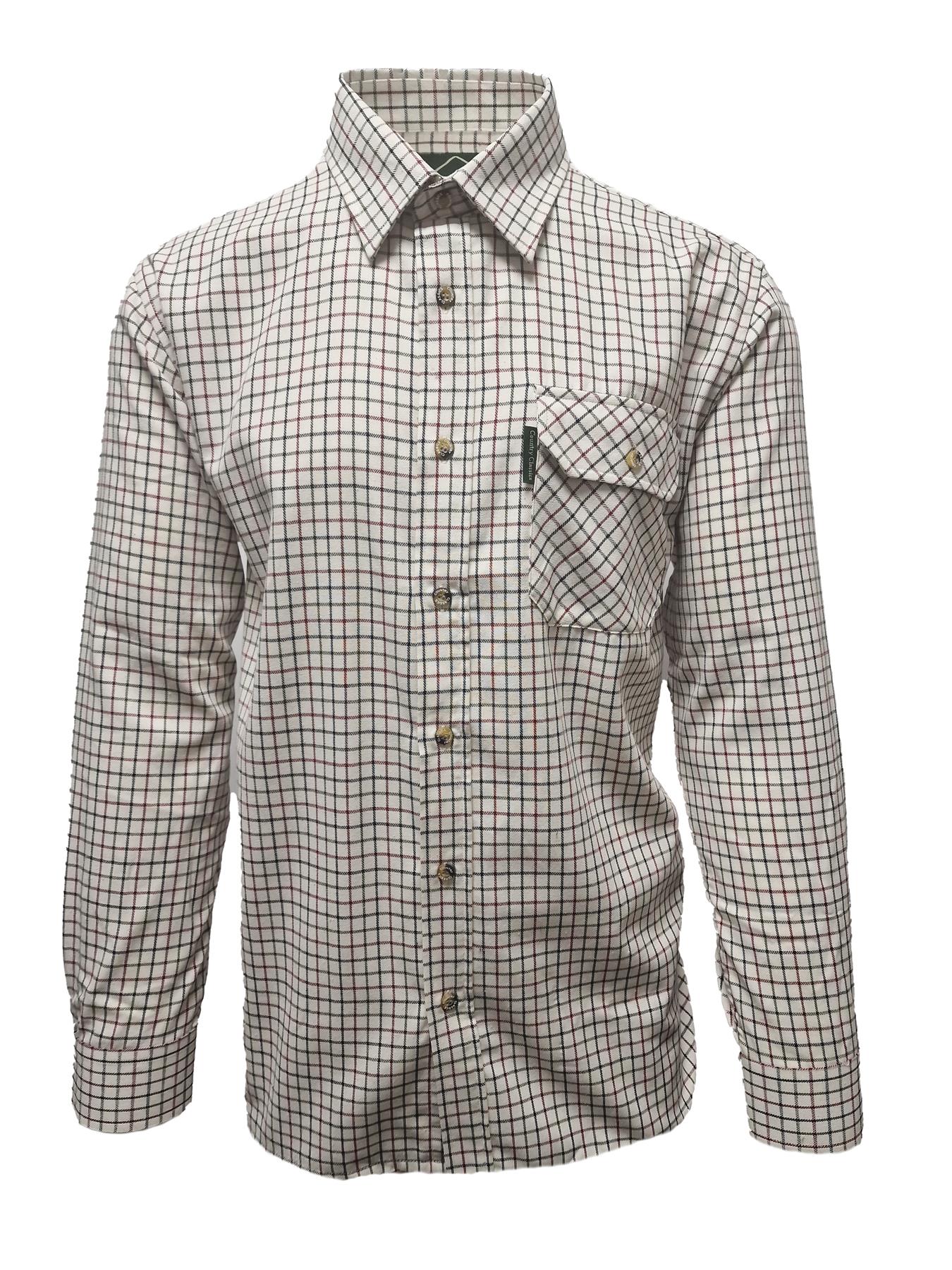 Country Classics Mens Long Sleeve Check Shirt - Goodwood - Just $18.99! Shop now at Warwickshire Clothing. Free Dellivery.