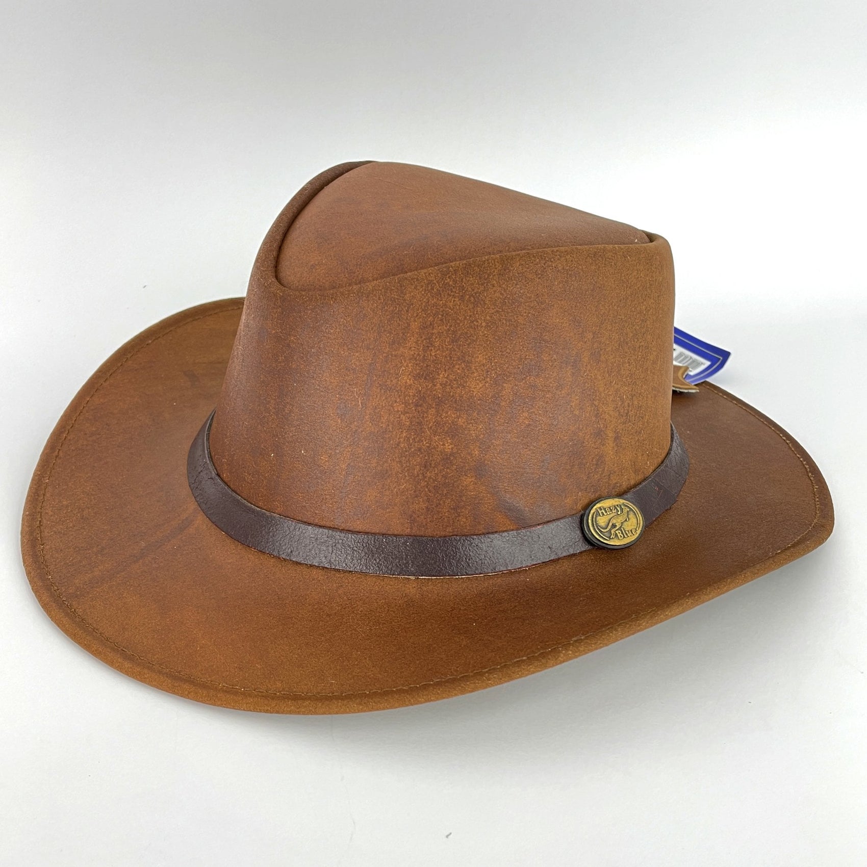 Australian Style Adelaide Waterproof Leather Hat Brown