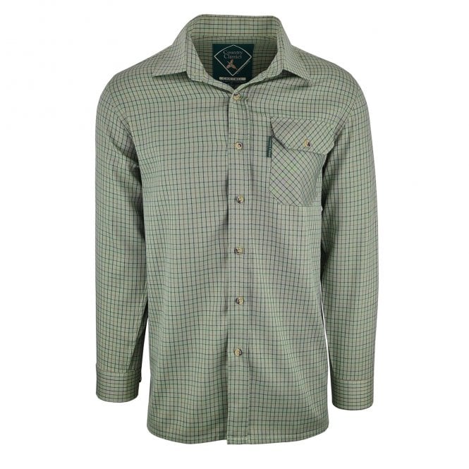 Country Classics Mens Long Sleeved Check Country Shirt - Cartmel - Just $18.99! Shop now at Warwickshire Clothing. Free Dellivery.