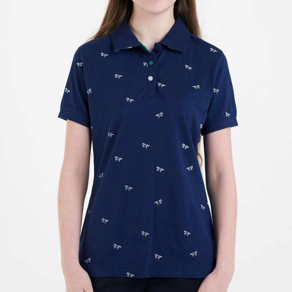 Hazy Blue Womens Cotton Short Sleeve Polo Shirt - Poppy II - Premium clothing from Hazy Blue - Just $14.99! Shop now at Warwickshire Clothing