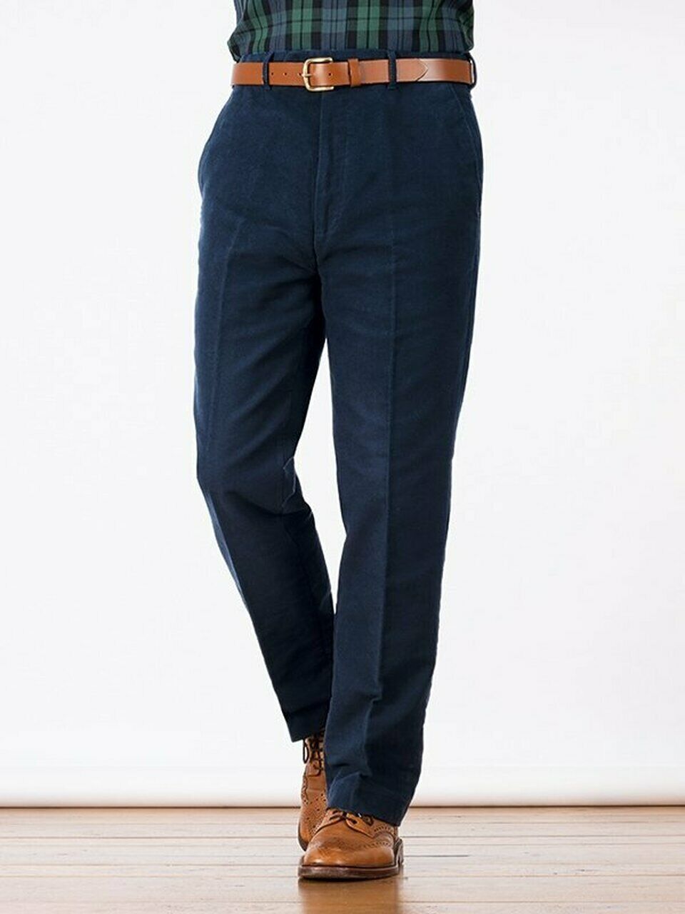 Mens Heavyweight 100% Cotton Moleskin Trousers - Premium clothing from Hazy Blue - Just $34.99! Shop now at Warwickshire Clothing