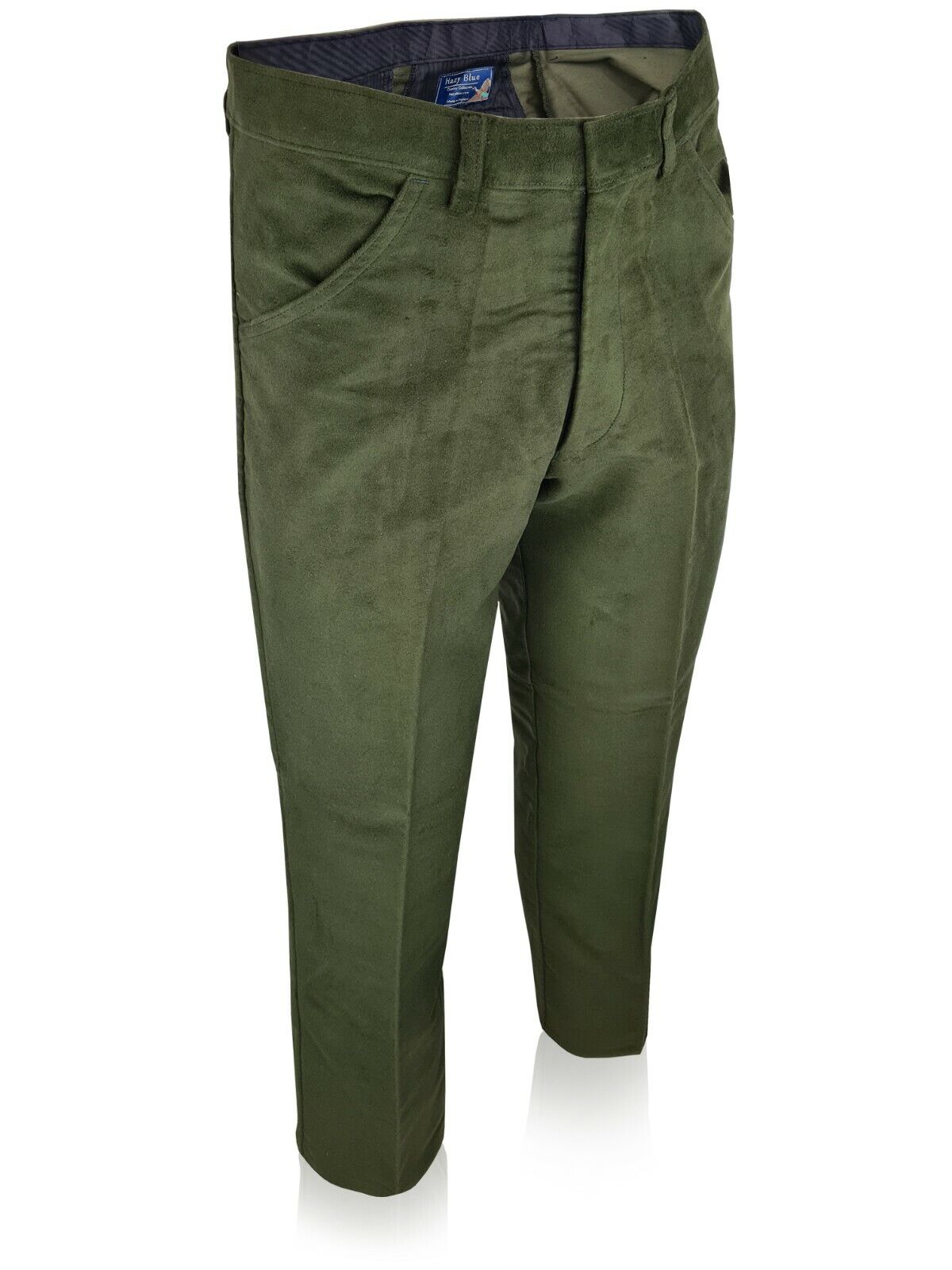 Mens Heavyweight 100% Cotton Moleskin Trousers - Premium clothing from Hazy Blue - Just $34.99! Shop now at Warwickshire Clothing