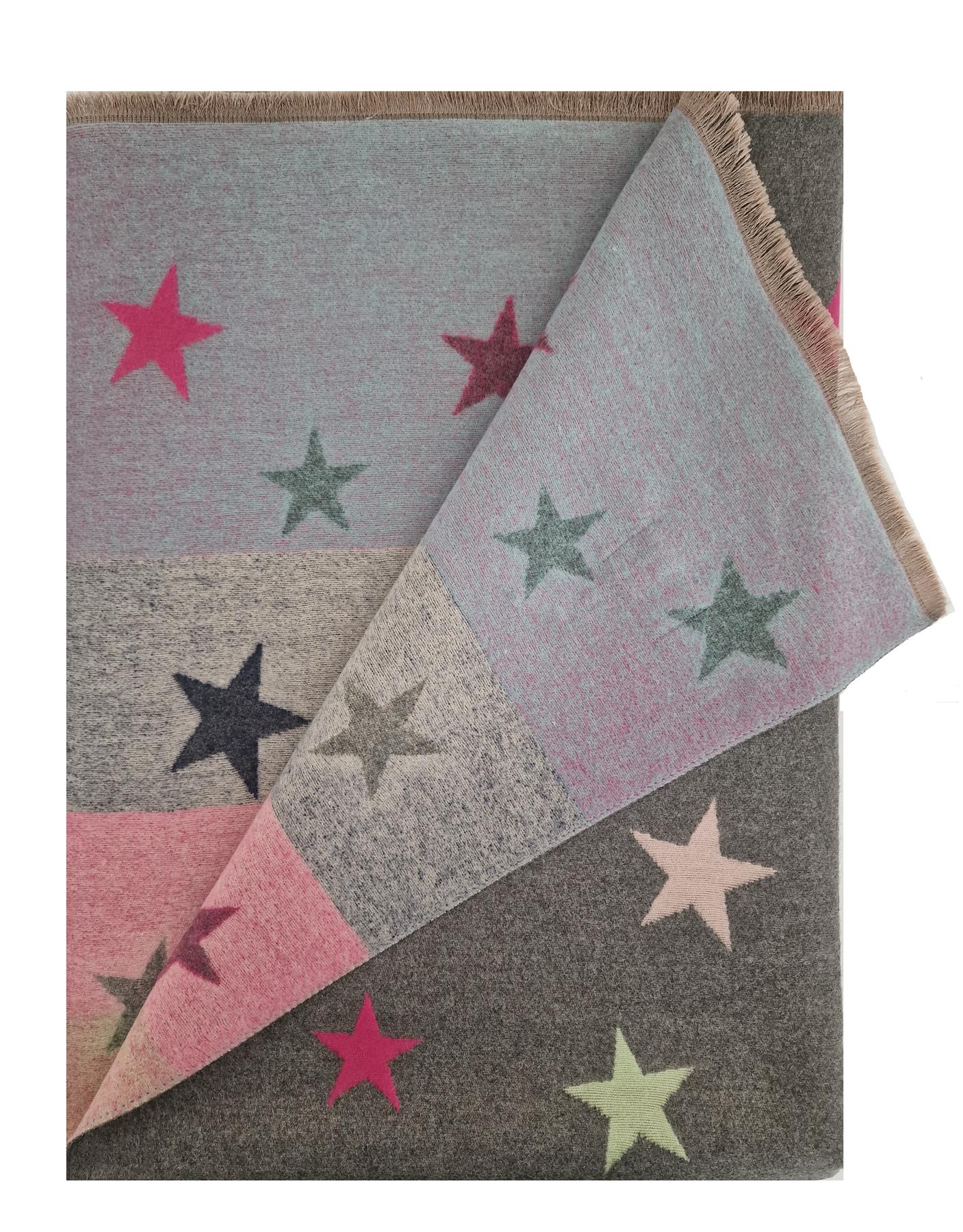 Hazy Blue Womens Pashmina Feel Scarf - Star - Premium clothing from Hazy Blue - Just $14.99! Shop now at Warwickshire Clothing