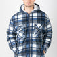 Hazy Blue Naxter Lumberjack Flannel Zip Up Hooded Jacket - Premium clothing from Hazy Blue - Just $24.99! Shop now at Warwickshire Clothing