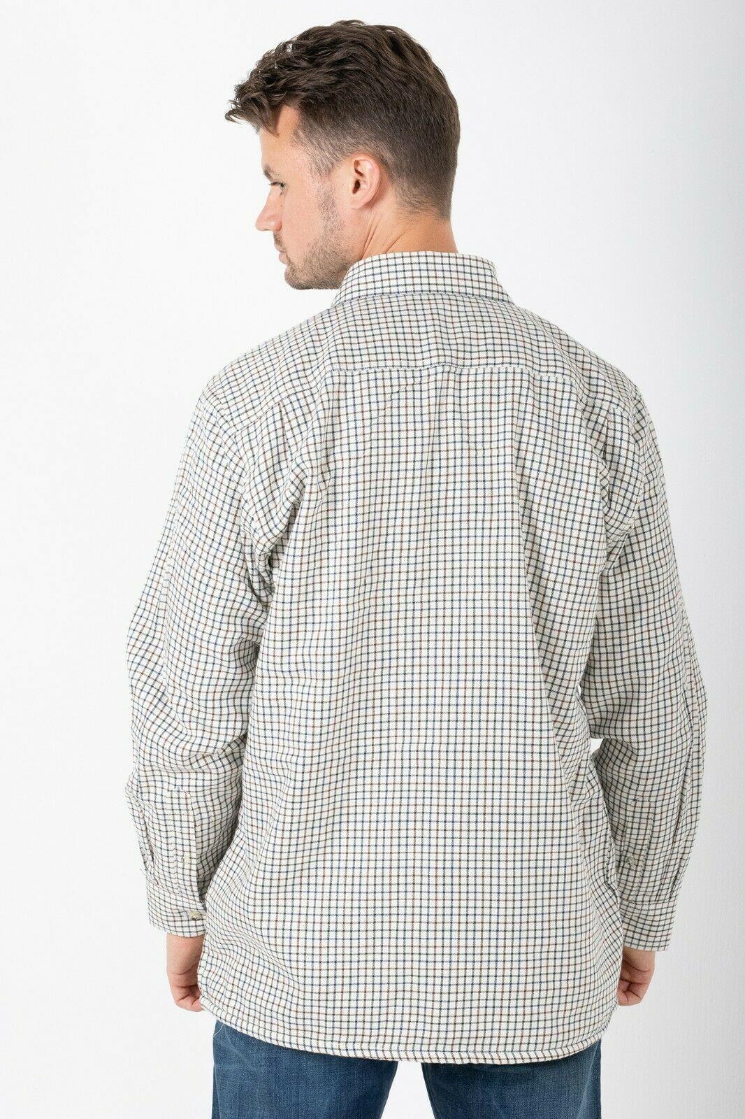 Hazy Blue Mens Long Sleeve Country Check Shirt - Fleece Lined - Premium clothing from Hazy Blue - Just $24.99! Shop now at Warwickshire Clothing