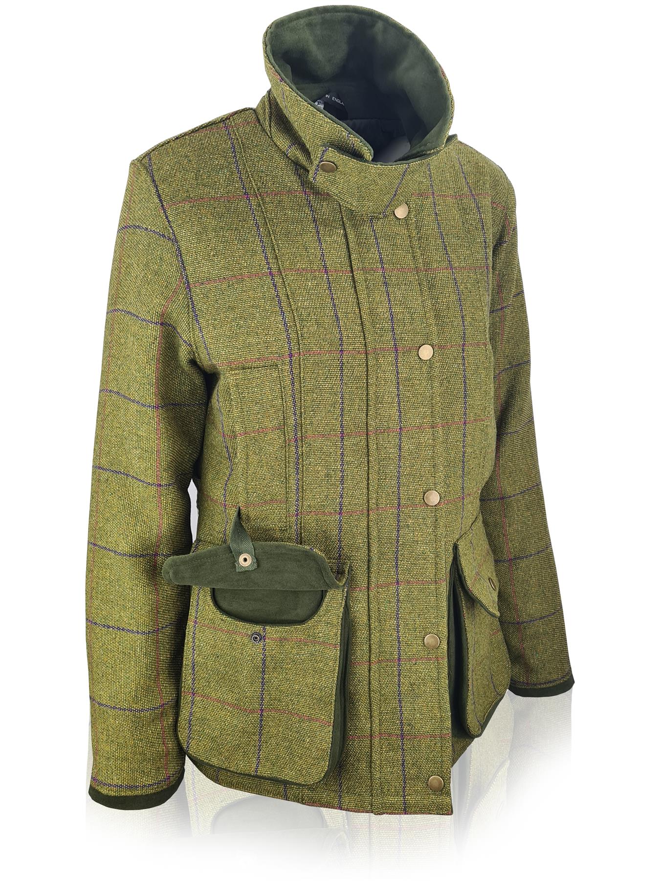 Hazy Blue Womens Quilted Derby Tweed Shooting Jacket - Premium clothing from Hazy Blue - Just $84.99! Shop now at Warwickshire Clothing