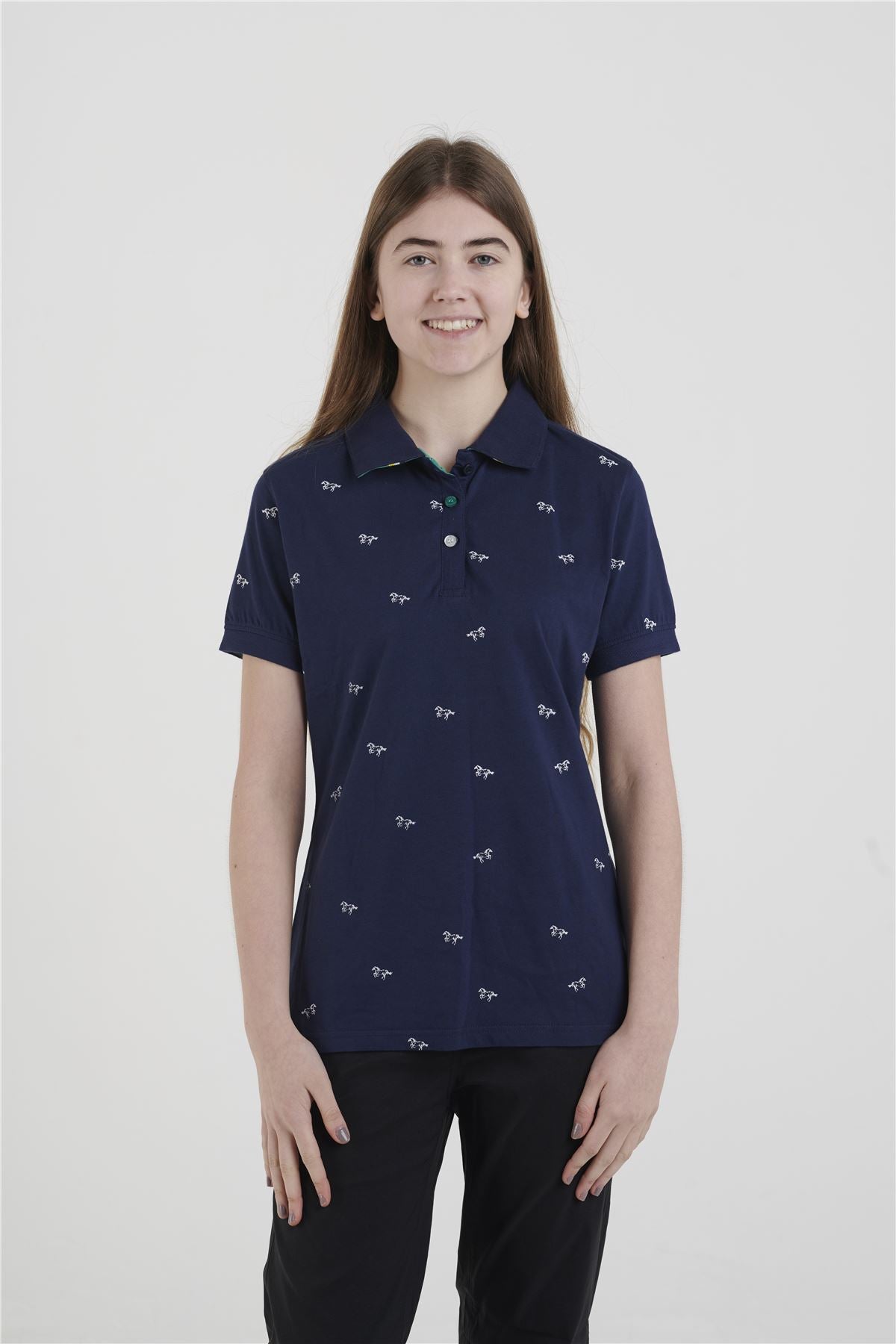 Hazy Blue Womens Cotton Short Sleeve Polo Shirt - Poppy II - Premium clothing from Hazy Blue - Just $14.99! Shop now at Warwickshire Clothing