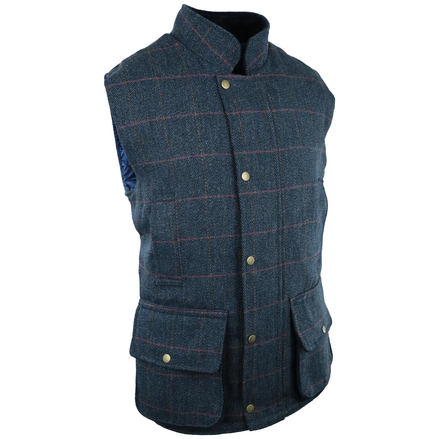 Hazy Blue Tweed Mens Bodywarmer Waistcoat - Premium clothing from Hazy Blue - Just $69.99! Shop now at Warwickshire Clothing