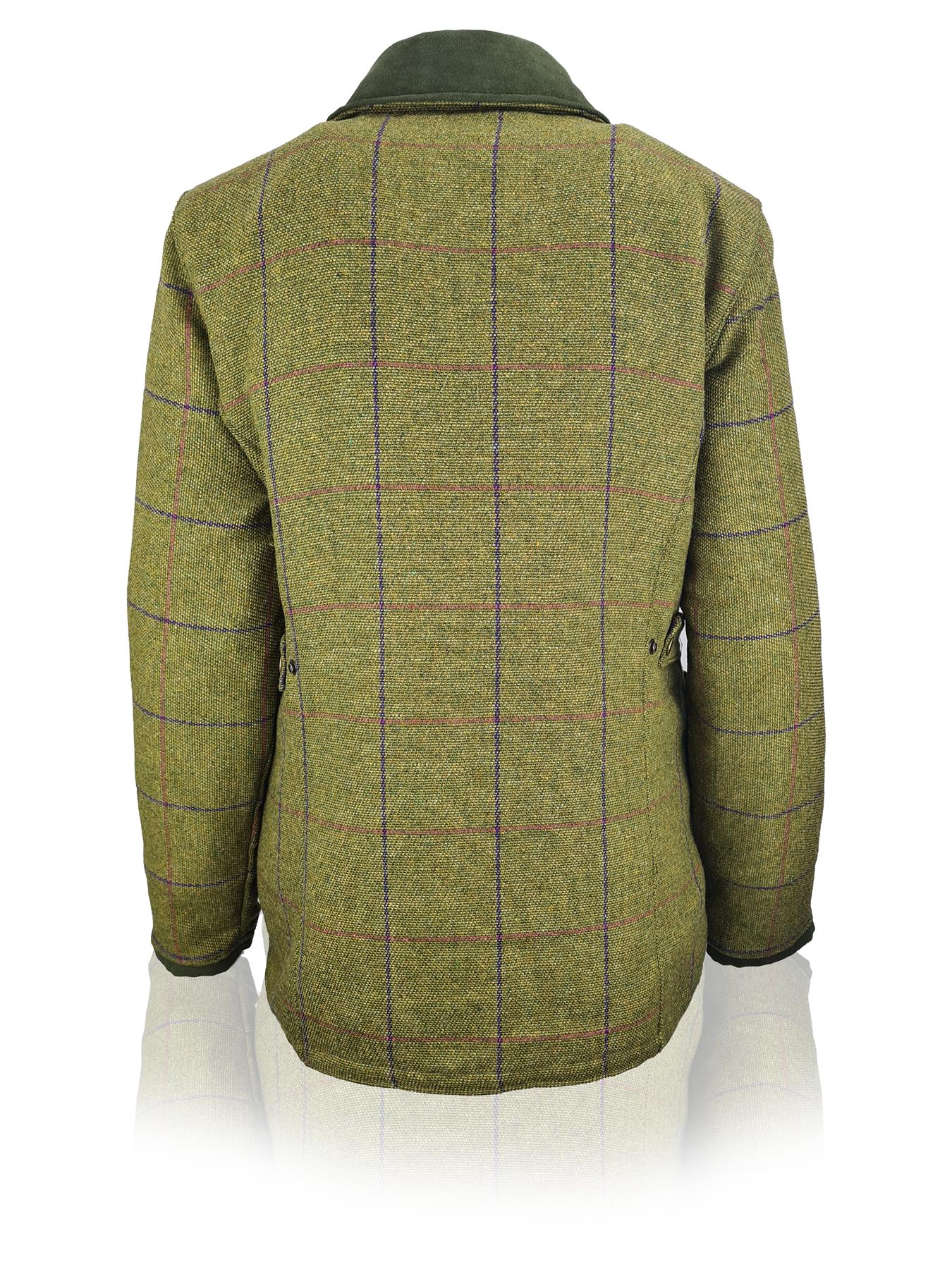 Hazy Blue Womens Quilted Derby Tweed Shooting Jacket - Premium clothing from Hazy Blue - Just $84.99! Shop now at Warwickshire Clothing