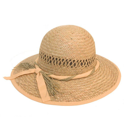 Hazy Blue STRAW WITH RIBBON BAND Womens Hat - Premium clothing from Hazy Blue - Just $9.99! Shop now at Warwickshire Clothing