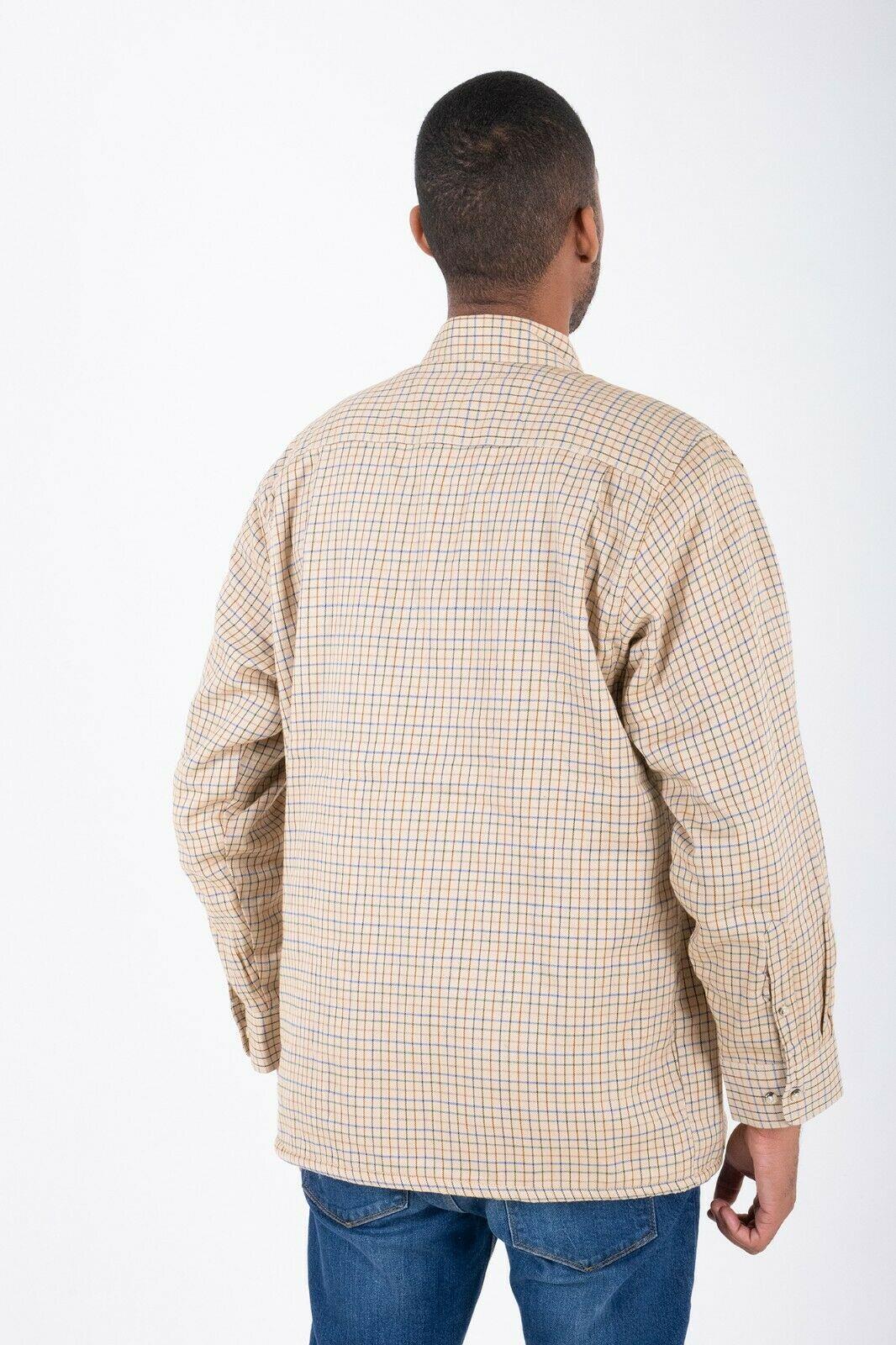 Hazy Blue Mens Long Sleeve Country Check Shirt - Fleece Lined - Premium clothing from Hazy Blue - Just $24.99! Shop now at Warwickshire Clothing